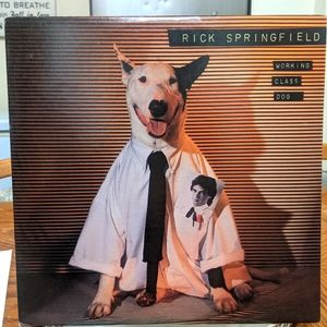 Vinyl .Rick Springfield. working class dog